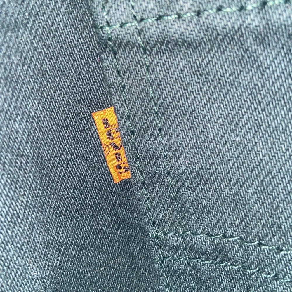 Levi’s Vintage Orange Tag Deep Forest Green Student Relaxed Fit 550 Size 30/32 - Picture 5 of 10